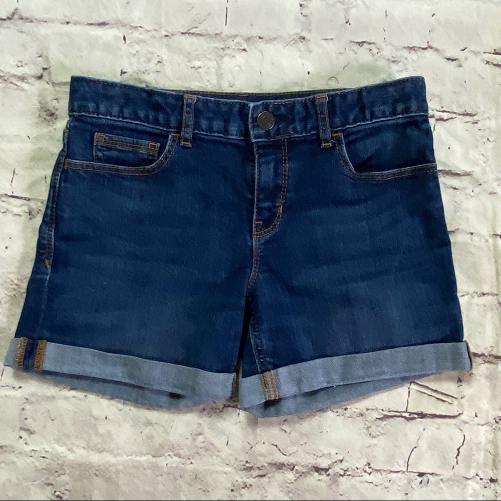 GAP Kids Denim cuffed Shorts Size 12